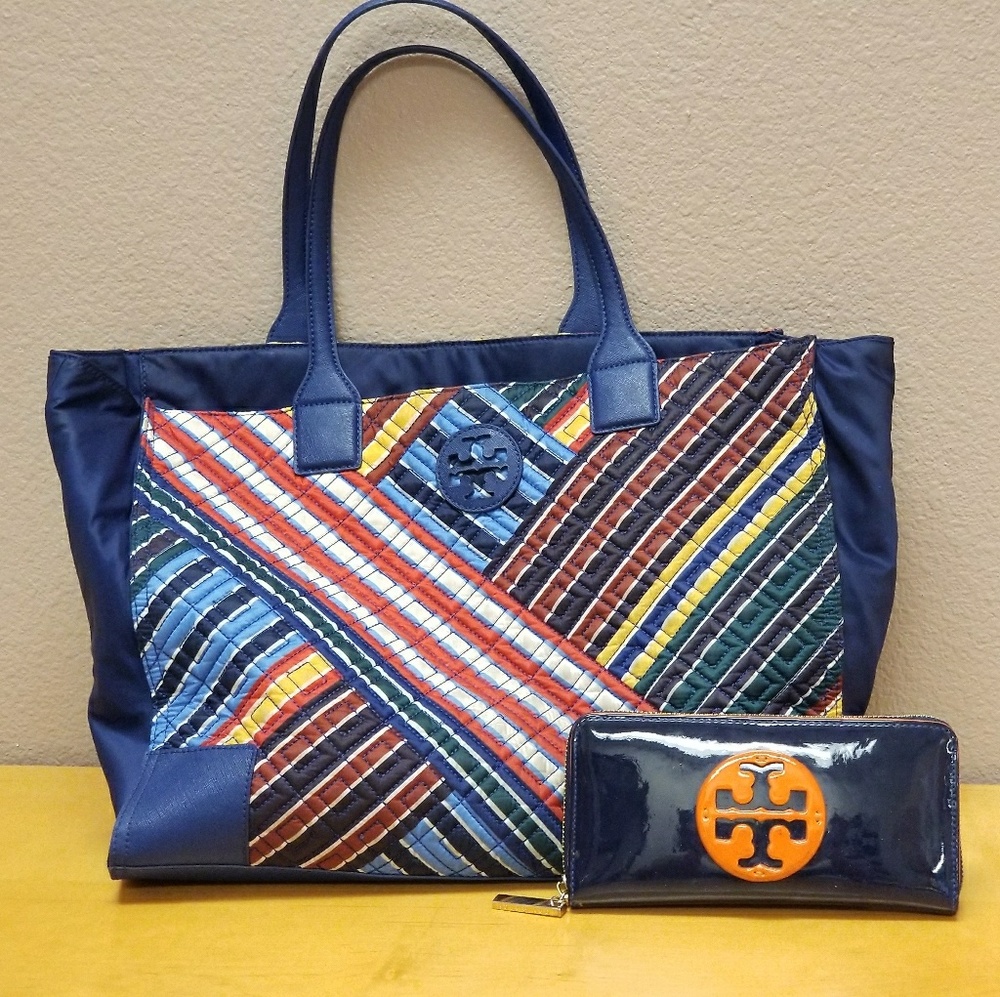 Tory Burch quilted tote